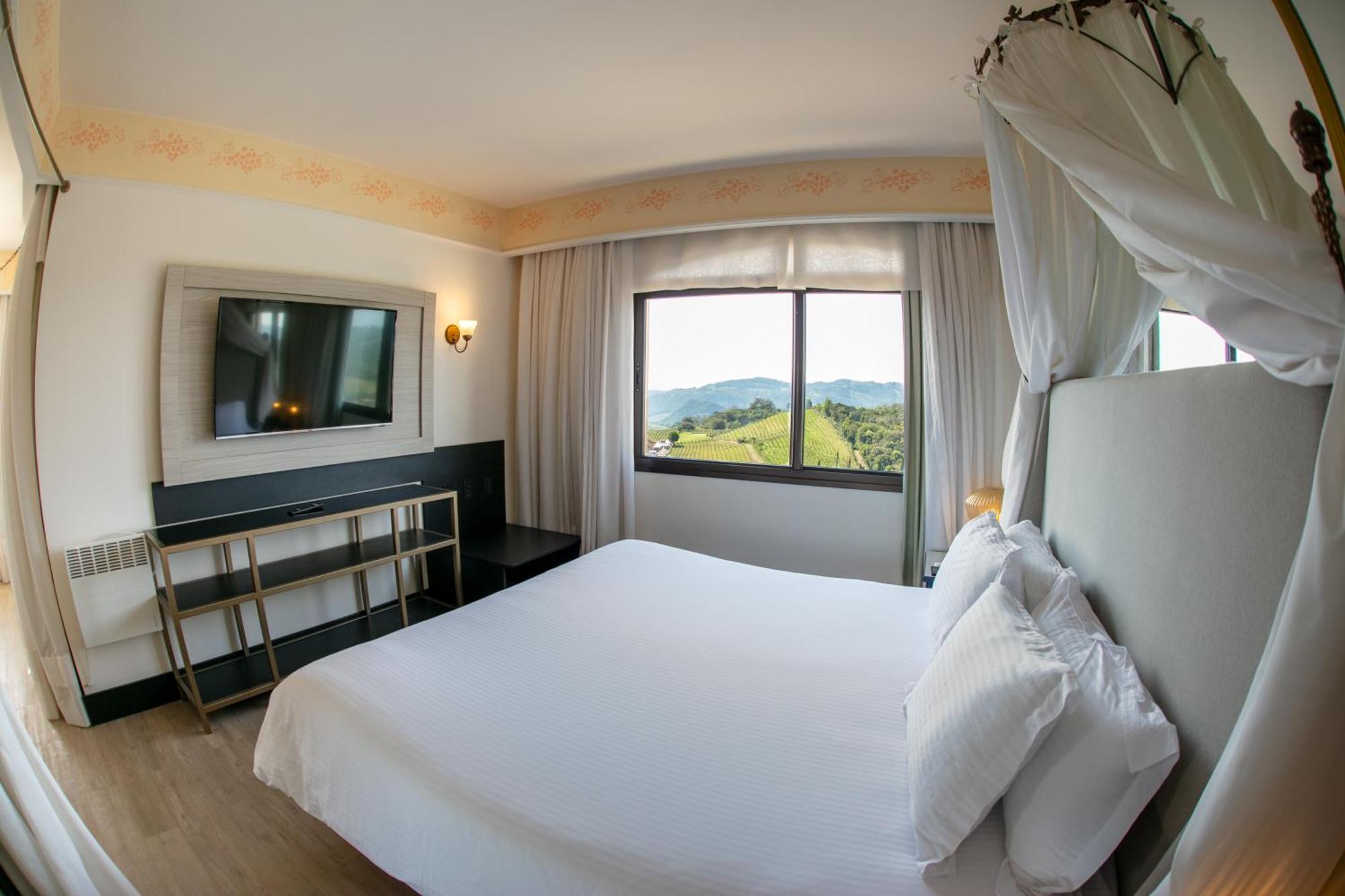 Spa Do Vinho Condominio Vitivinicola Bento Goncalves Exterior photo A bedroom at the hotel
